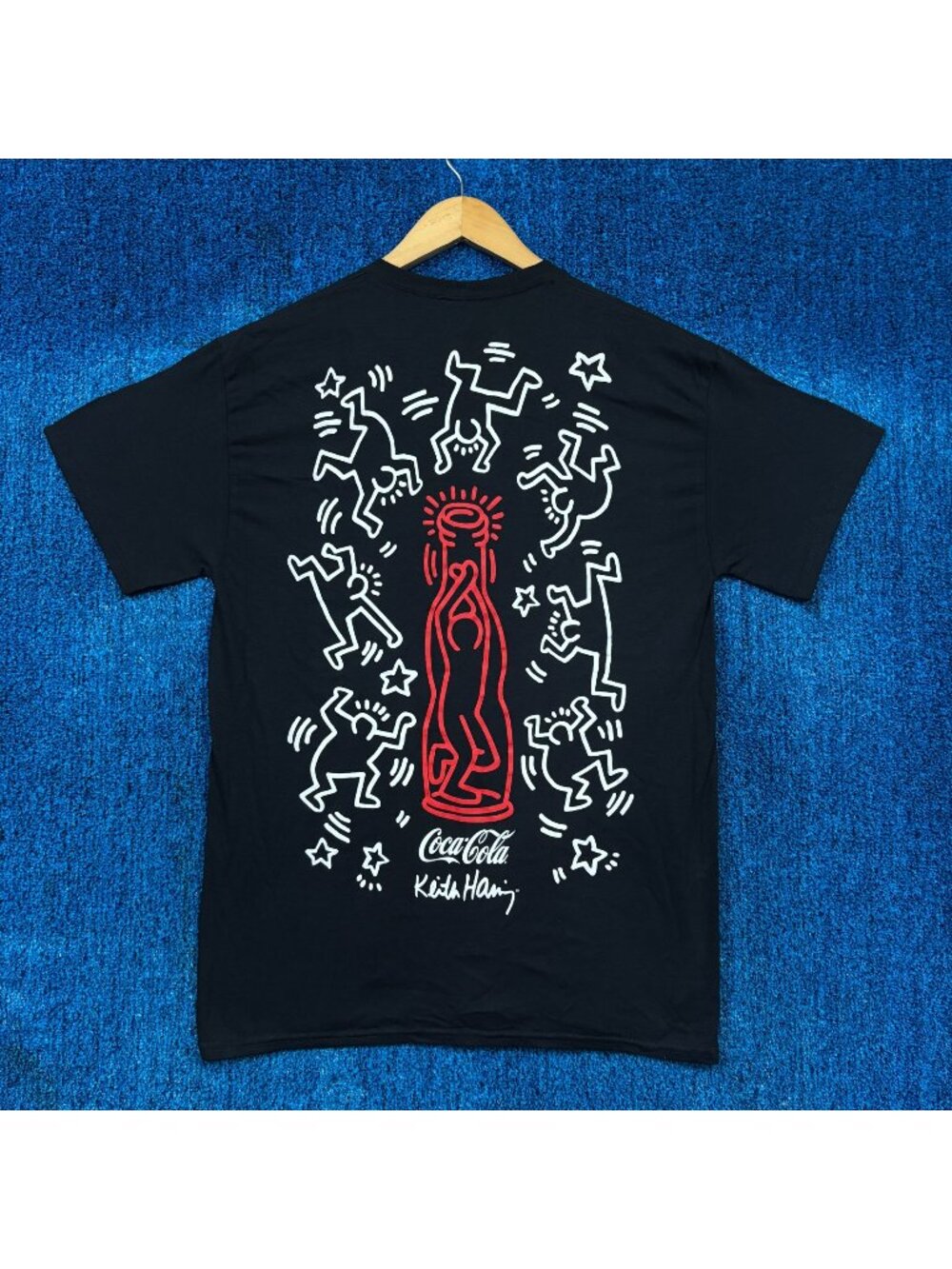 Keith Haring x Coca-Cola Contemporary Art Coke Promo Tee M